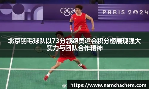 北京羽毛球队以73分领跑奥运会积分榜展现强大实力与团队合作精神